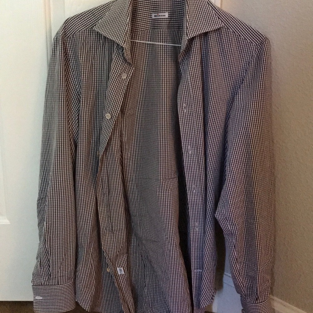 Custom Kiton Shirt 15 1/2 40 tailor dimensions.